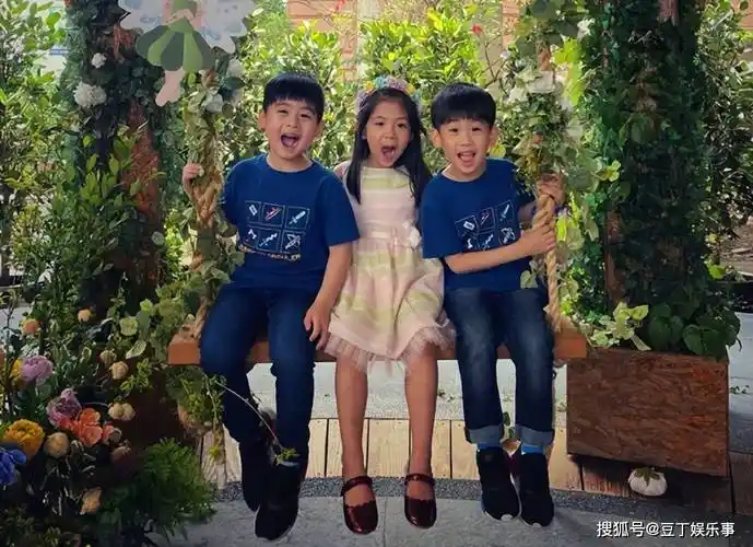 林志颖双胞胎儿子近照曝光,一胖一瘦,基因完美复刻林志颖