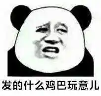 发的是什么鸡巴玩意儿(熊猫人)