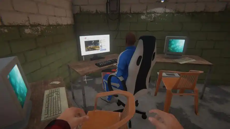 网吧模拟器2拿快递地点