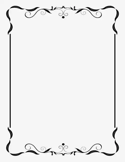 细条纹书画边框