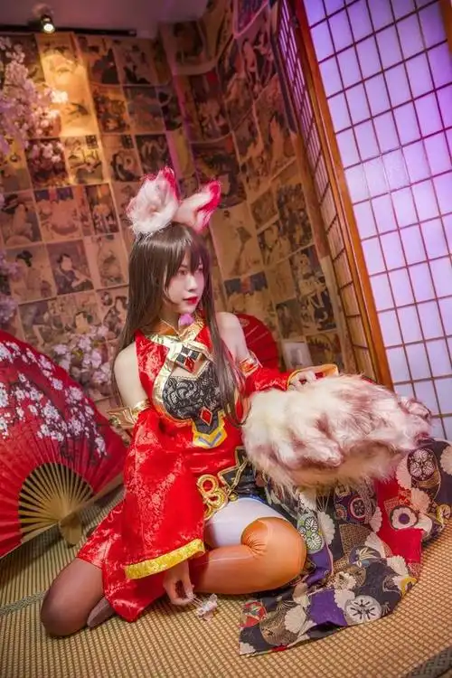 王者荣耀 妲己cosplay 快来跟妲己一起玩