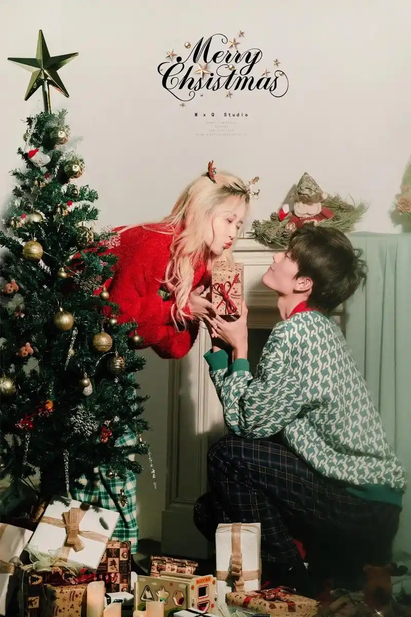 啊啊啊是情侣圣诞的甜蜜气息