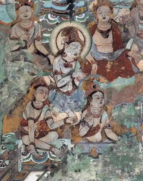 敦煌文化敦煌莫高窟第201窟中唐壁画赏析