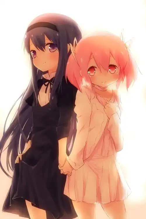 百合动漫美少女图片20p