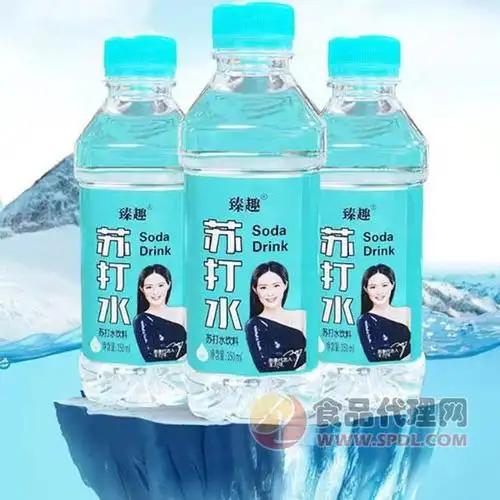 臻趣苏打水饮料350ml