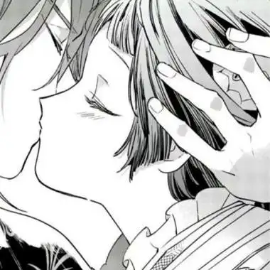 亲吻的情侣动漫头像一对 动漫头像图片大全 -【爱个性】