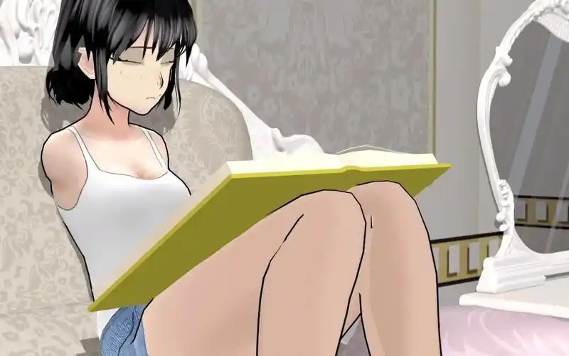 奇幻向3d美漫变成无臂吸血鬼后的女学生