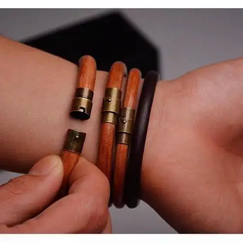 goros一生之环牛皮手环复古养色牛皮手镯高桥吾郎情侣潮流 s码13.