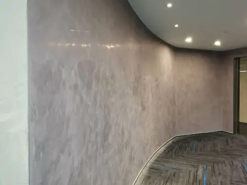 灰色 马来漆墙面大面积效果图