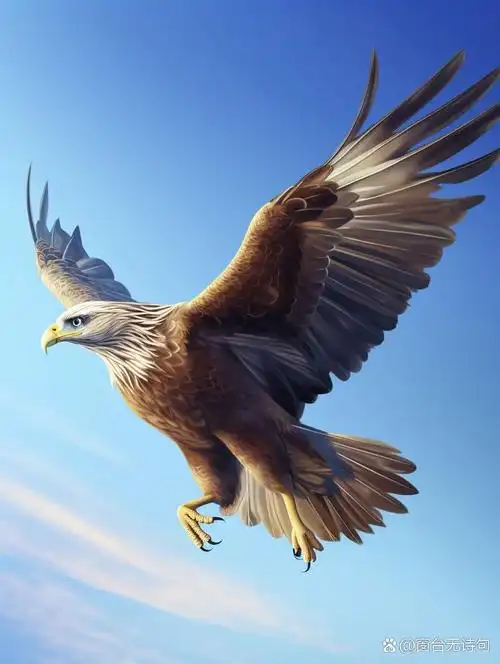 翱翔于天空的雄鹰
