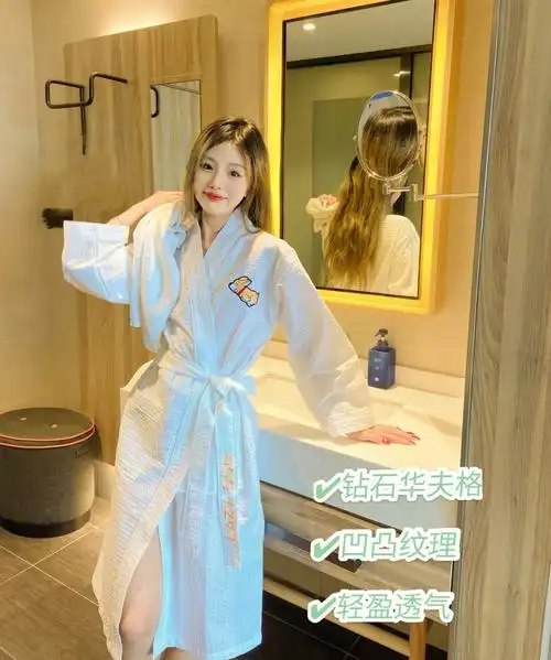 仙女穿浴袍吧我愿称之为夏天必买单品