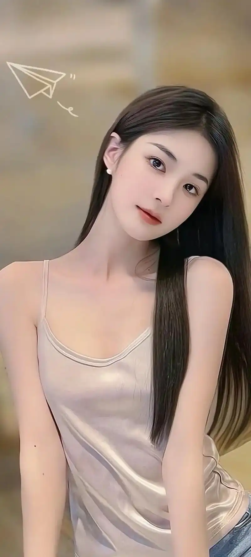 送你一张壁纸 #素颜 #漂亮美女模特 #美少女变身 #高清 - 抖音