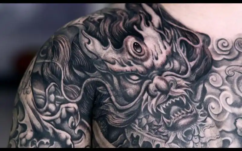 【纹身实录】揭秘肩龙的制作全过程