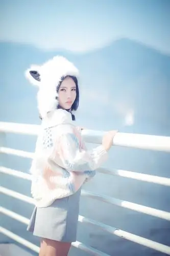 户外个人写真,日系小清新