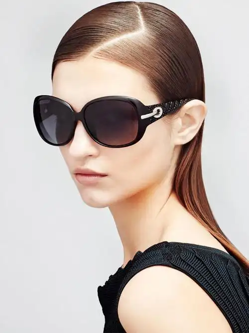 帕森优雅水钻偏光太阳镜女