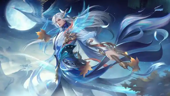 李白,王昭君凤求凰星传说皮肤一览,凤凰特效美哭,网友:爱了