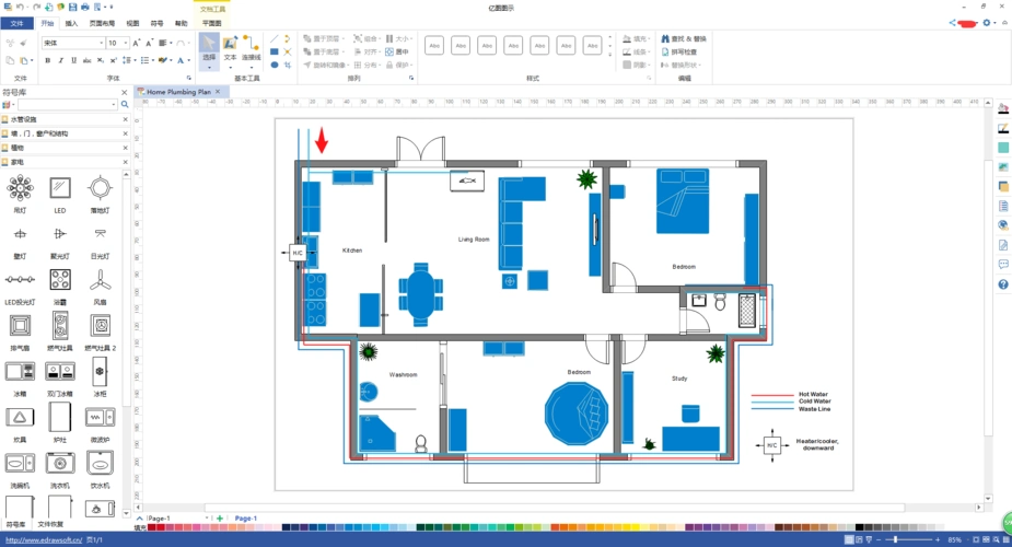 亿图图示专家:一款简单好用的建筑平面图设计软件!