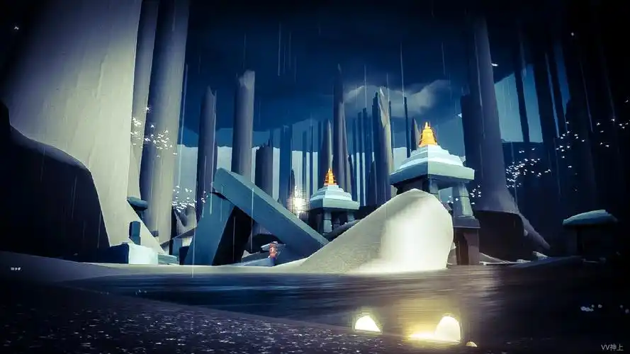 光遇美图:雨林黑暗风格景点欣赏(1)