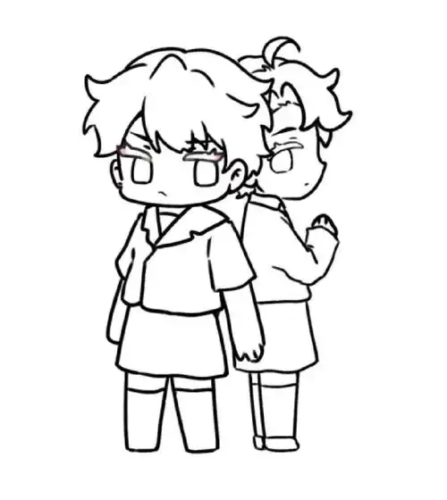 全球高考秦究诱惑q版线稿