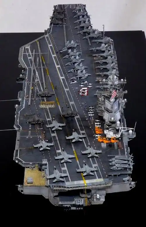 动态连更挑战# #模型# #航母