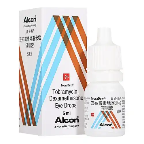 典必殊妥布霉素地塞米松滴眼液5ml1瓶盒参数