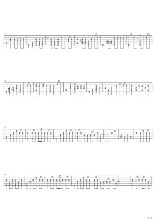 郑成河lethergo指弹版郑成河吉他谱