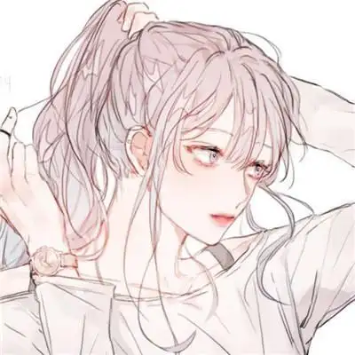 女生超拽帅气动漫头像2018 灰白色的记忆