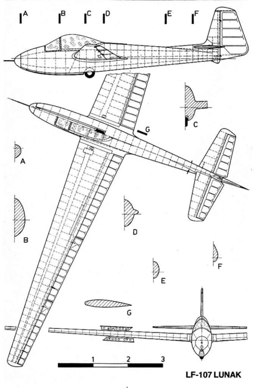 航模飞机图纸精品2:滑翔机(共79张图片)