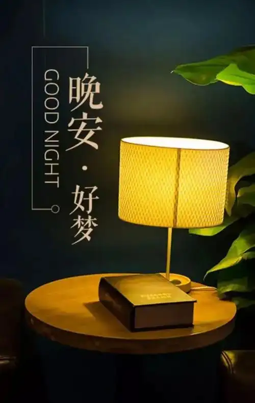 好看的晚安配图