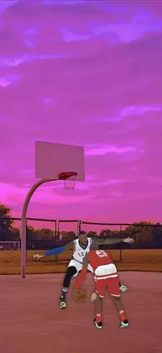 篮球壁纸聊天朋友圈背景最美篮球场