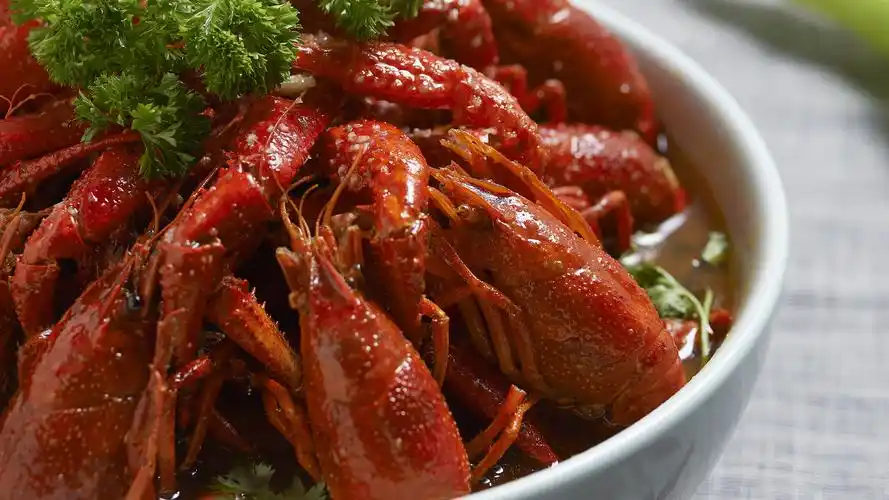 美食小龙虾美食摄影龙虾宴6k图片壁纸