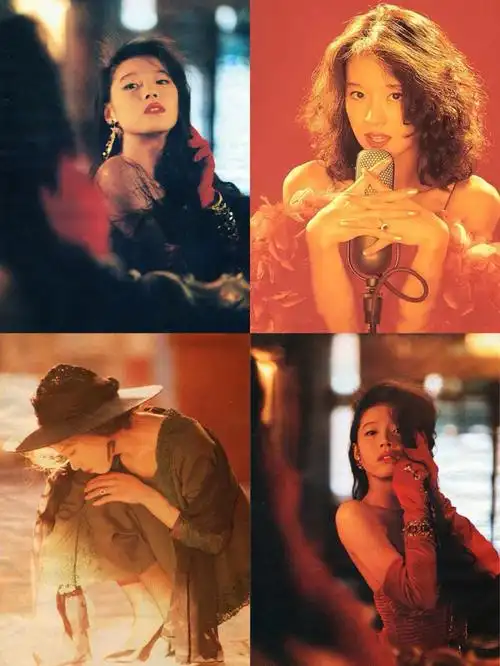 昭和末代歌姬中森明菜,张国荣的也喜欢的女人#摄影审美  #审美提升