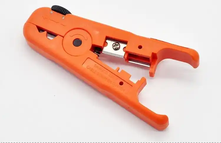 原装shipuco 501网线电话线剥线刀剪线器剥线钳电缆剥皮器可调式 网线