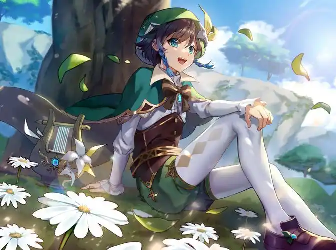 温蒂-巴巴托斯原神-触站