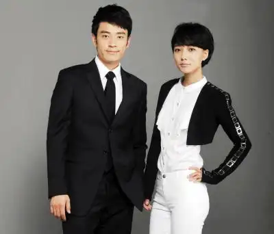 李光洁和王珞丹.