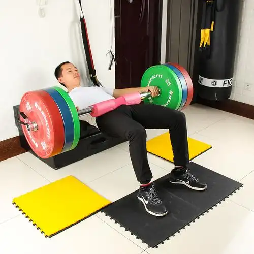 加粗臀推杠铃杆臀冲健身私教工作室专用女士翘美提臀桥负重训练杆