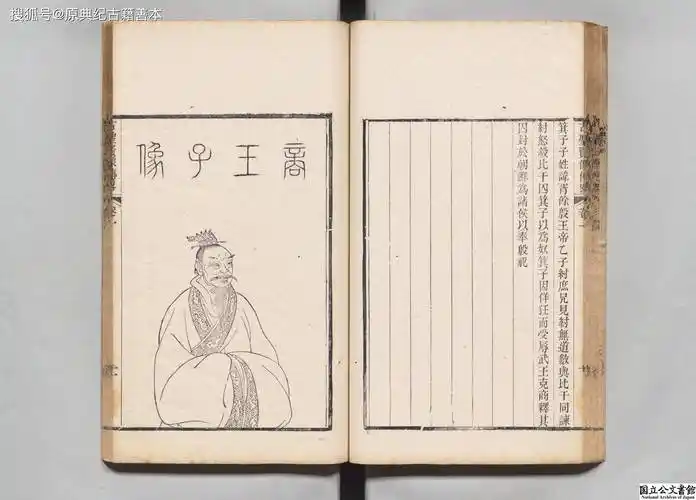 《古圣贤像传略》|上古明末,四方圣贤_仓颉_文字_古籍