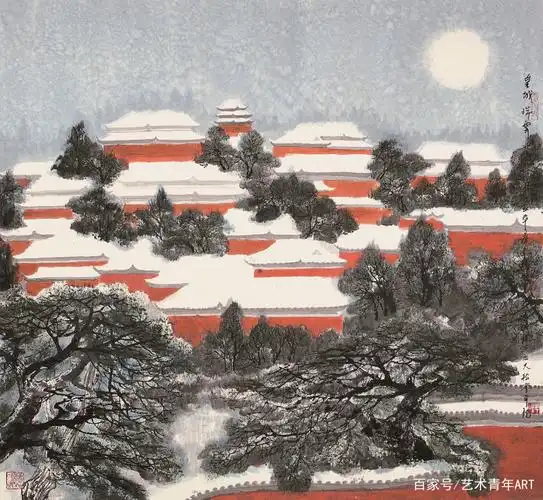 有关北京城的水墨蕴化 ——观赵准旺的当代水墨