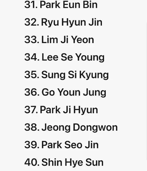 blackpink韩国福布斯名人榜榜首##newjeans韩国福布斯名人榜第三