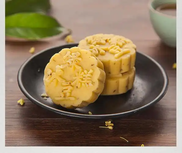 杭州特产绿豆糕龙井酥点心中秋送礼盒装绿豆饼小吃伴手礼品