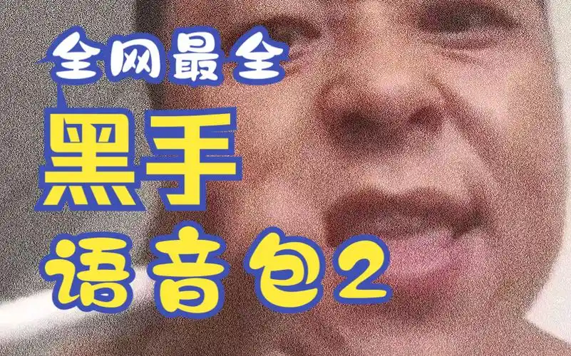 【全网最全系列2】黑手哥语音345条神鹰黑手哥素材