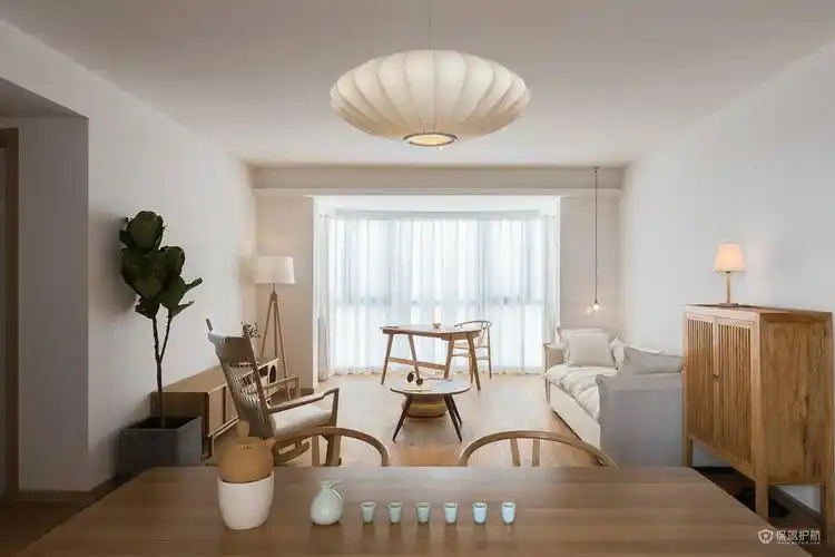 日式客厅设计效果图-保驾护航装修网