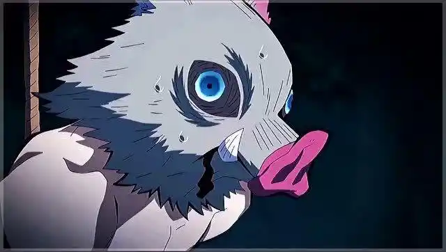 鬼灭之刃,猪猪被吓出猪叫,快变成真的猪了!