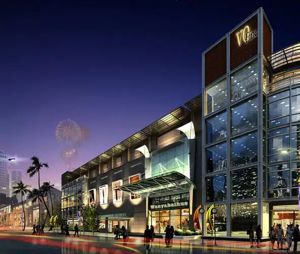 商业街夜景效果图图片装饰装修素材免费下载(图片编号:5568827)-六