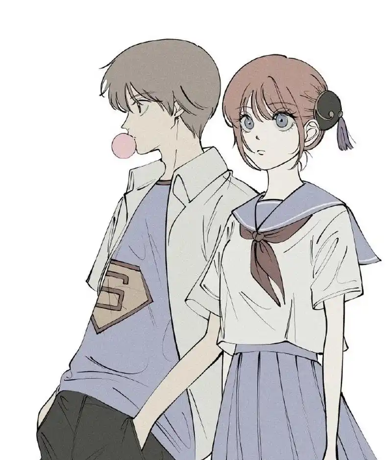 银魂:现代校园版 冲田总悟&神乐 (twi :53hanbae5k 676767)