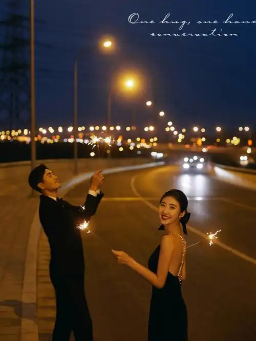 室@玫瑰星座 珂珂#北京北京婚纱摄影 北京婚纱照 纪实街拍夜景婚纱照