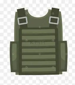 军绿色防弹衣军运会军人卡通矢量古代军令旗户外野营军绿帐篷简约扁平
