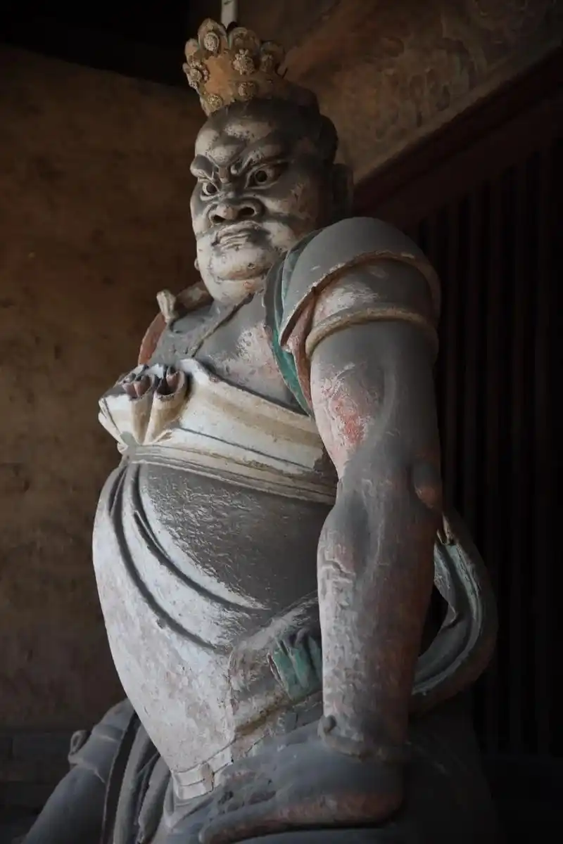 平遥双林寺护法神像.金刚力士,四大天王,韦陀.明代木胎泥塑# - 抖音