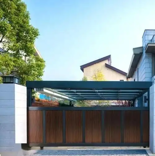 庭院门这样设计,怎能不让人怦然心动?