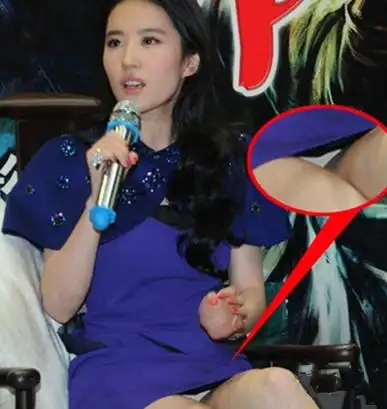 【图】刘亦菲低漏春光图曝光 盘点女星走光露点照(2)_大陆星闻_明星